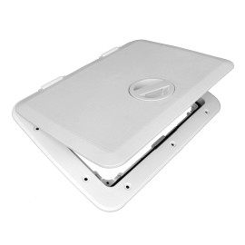 Tempress 1115 Access Cam Boat Hatch, 11" x 15", White, 44330