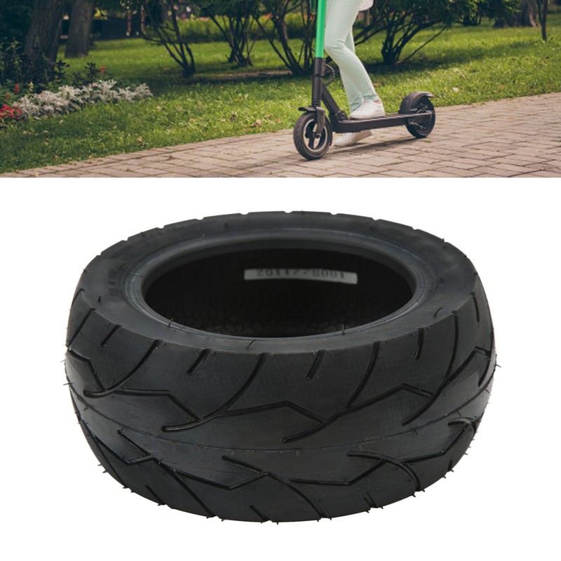 Electric Scooter Tire Replacement Elastic Cushioning Non Slip Rubber Vacuum