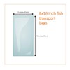 18" x 36" Fish Bags Watertight Transport Polythene bags 200
