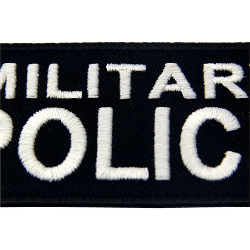 Military Police Glow-in-the-Dark Embroidered Velcro Patch