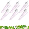 Barrina 2FT T8 Grow Light, 144W(6 x 24W), 800W Equivalent,