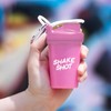 Shake Shot Solid 4 oz Mini Pre-workout & Supplement Bottle