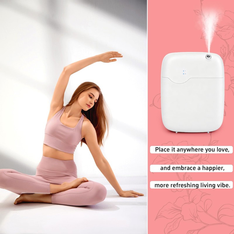 Smart Waterless Essential Oil Diffuser for Home Office Hotel Large