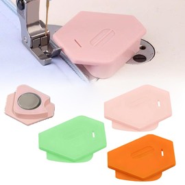 xlwen 3 Stück Magnetische Nahtführung Magnetischer Nahtführer Magnetische Nahtführung mit Skala multifunktionales Polygonales magnetisches Nähzubehör und -bedarf Nähzubehör Für Nähmaschine