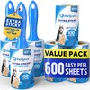 PetLovers Extra Sticky Lint Roller Mega Value Set 600 Sheets