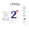 Pigna, Blocco da Disegno PignaDue con 4 angoli, Formato 24x33