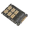 M.2 NVME SATA to U.2 Adapter Card NVME SATA Dual