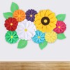 Mverse 15-pc Larger Paper Flowers Decorations for Wall, Sunflower Bulletin