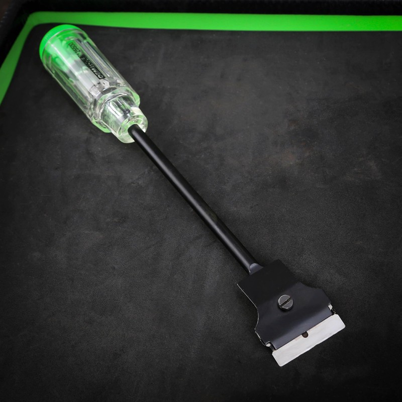 OEMTOOLS 25500 Razor Blade Scraper Tool With Extended Sure-Grip Handle,