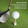 FINGER TEN Golf Tees Rubber Driving Range Tee Rubber Tees