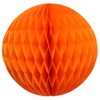 3-pack 5 Inch Honeycomb Tissue Paper Balls (Orange)