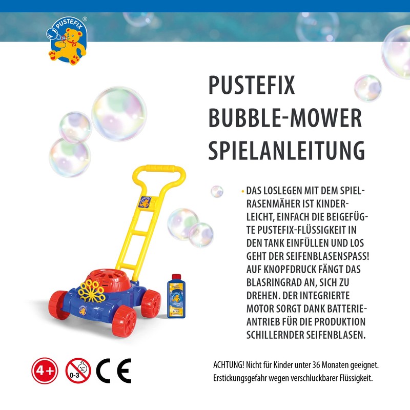 PUSTEFIX Bubble-Mower Lawnmower