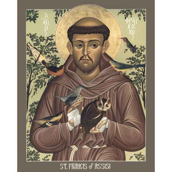 Trinity Stores Religious Art Giclee Print - 13x16 St. Francis