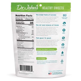 Dr. John’s Sugar Free Candy, Healthy Hard Candy with Zero Sugar, Low Calorie Snacks, Keto Friendly, Vegan, Gluten Free, Assorted Flavors, 100 Count, 1 LB