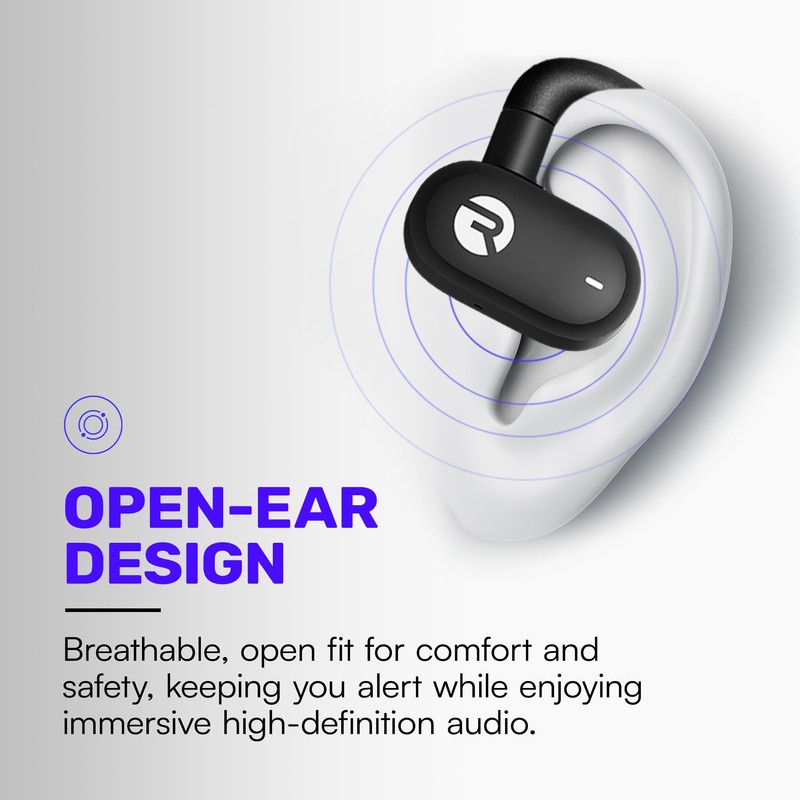 Raycon Everyday Open Earbuds – True Wireless Open Ear Bluetooth