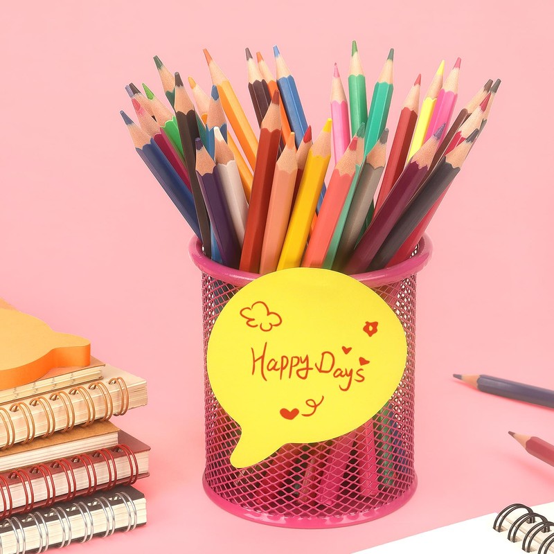 SIMONA Bubble Shape Sticky Notes 8 Color Bright Colorful Sticky