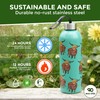 Eco Chic Reusable Thermal Bottle Stainless Steel Leakproof Insulated Water