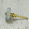 ARTISNO Round Marble Brass Knob, Modern Cabinet Knob, Decorative Hardware,