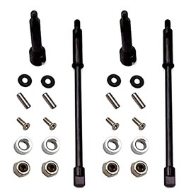 FainWan RC 4mm Widen Wheel Axle CVD Front Rear Joint Drive Shaft Upgrade Parts Compatible with SCX24 90081 1/24 RC Crawler