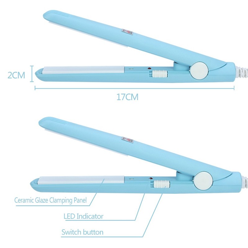 4Colors 2 en 1 Mini Plancha de pelo Temperatura Constante