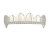Psivika Diamond Grills Gold Plated Shiny Hip Hop Teeth Grillz