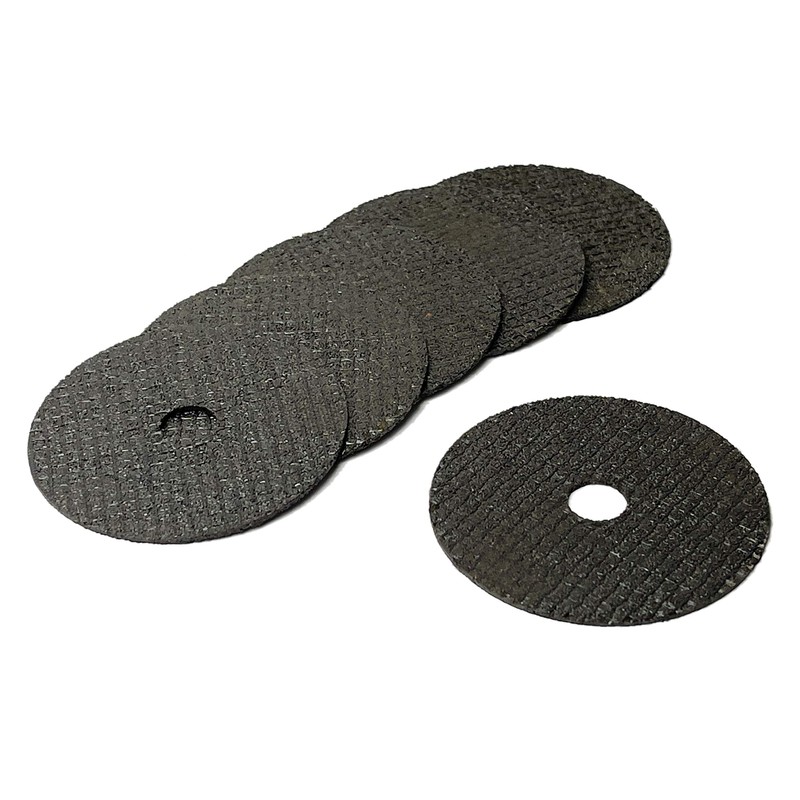 JOUNJIP 2" Inch Black Metal Cutting Discs - 6-Pack, Fits