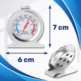 Set of 3 Oven Thermometers Made of Steel from 0° to 300°C MONTERAL