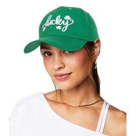 INOGIH St Patricks Day Hat, Irish Hat, Green Day Hat, Lucky Clovers, Trucker Hat for Men and Women, Lucky clover