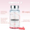 Omega 3 De Salmón 90 Cápsulas Aceite De Salmon Peptofrance