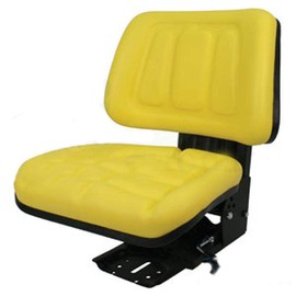 RAParts T333YL (1) New Yellow Tractor Suspension Seat Fits John Deere Makes & Models