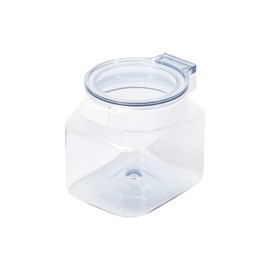 Pearl Metal HB-6790 Storage Container, Canister, 28.7 fl oz (850 ml), One Touch, Made in Japan, Can See Contents From Above