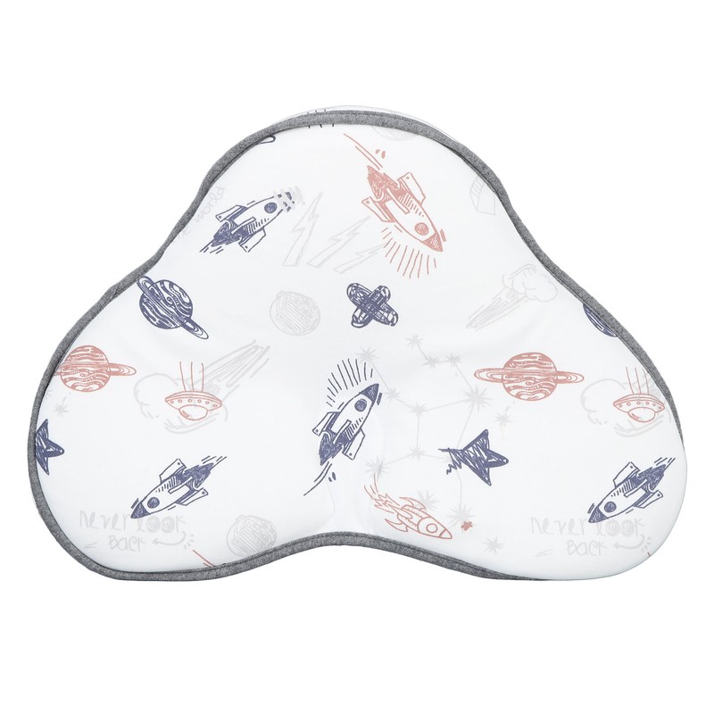 Baby Pillow for Sleeping Cloud Shaped Cute Pattern Soft Cotton
