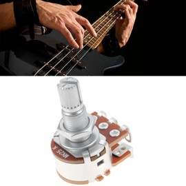 ECSiNG 4pcs Pitch Double Layer Knob Potentiometer MN25K Linear Cone Shaft Potentiometer Suitable for Guitar Bass Volume Control