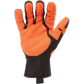 Ironclad KONG SDX2-06-XXL Original Oil & Gas Safety Impact Gloves, XX-Large, Orange
