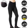 Terry Cycling Padded Bike Pants Women, Pro Thermal Bike Tights