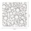 Estivaux Summer Sea Bubbles Background Clear Stamps for Card Making