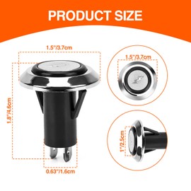 onlyfire Grill Igniter Push Button Replacement for Weber 69283, Compatibale with Weber Genesis II 310/315/335 Series, Fits Genesis II E-410/435, SE-310/330 Gas Grills