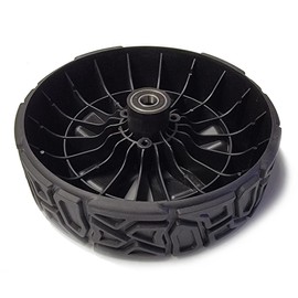 Toro Genuine OEM 144-6469 Front Wheel for 21in Super Recycler Lawn Mowers 21563 21564 21565 21566 21566T 21568 21568T 21693 (1)