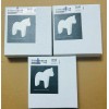 Ikea FINANSIELL Decoration Small Nordic Dala Horse, Wood White 5"