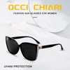 OCCI CHIARI Cateye Women's Sunglasses Block U V 400 Glasses