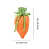 SM SunniMix 4 Pieces Easter Carrot Candy Gift Bags Treat