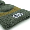 The Indian Face IF-A06-23M03C03-UN Gorros Peak Verde/Marrón, Unisex, One Size