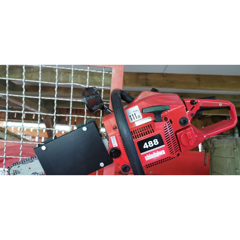 Chainsaw Wall Mount - Chainsaw Holder Black for Secure Wall