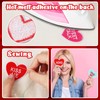 AUGSUN 30pcs Valentine's Day Iron On Patches Conversation Hearts Candy