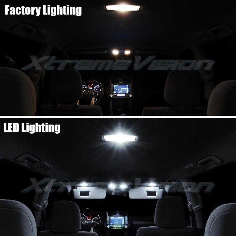 XtremeVision Interior LED for Ford Excursion 2000-2005 (12 Pieces) Pure