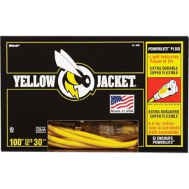 Coleman Cable Yellow Jacket 02885 100' 12/3 Yellow Jacket Extension Cord