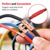 BAALA 520 PCS Non Insulated Butt Connectors Kit Pure Copper,