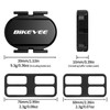 Bikevee Wireless Bike Computer GPS Bundle, Speedometer & Odometer, Cadence