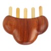 Rosewood Meridian Comb Wide Comb Teeth Reduce Stress Wooden Scalp