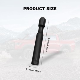 DWARFOO 4PCS Car Door Lock Knobs, Interior Door Lock Knob Pull Pins, Automotive Interior Door Handles Vehicle Part Replace Accessories Compatible with Ford Explorer F-150, OEM Number FODZ-5421850-A